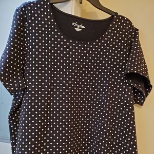Women's short sleeve blouse